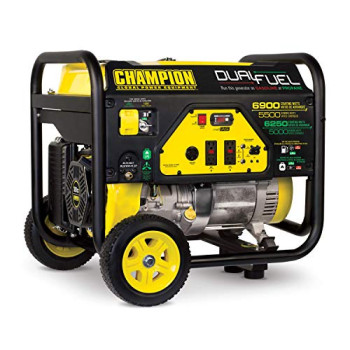 Best Portable Dual Fuel Generator: Champion 5500-Watt Dual Fuel Portable Generator