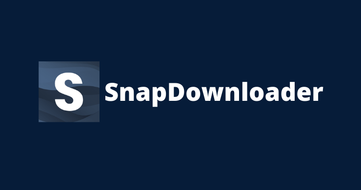 SnapDownloader Video Downloader